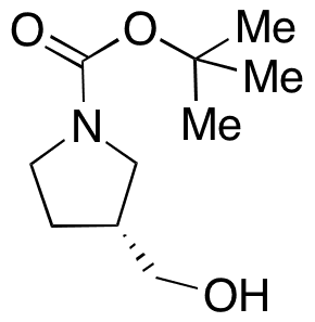 (R)-N-Boc-pyrrolidine-3-methanol - Chemical structure and product image