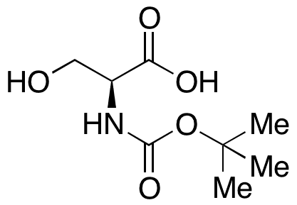 N-Boc-L-Serine - Chemical structure and product image