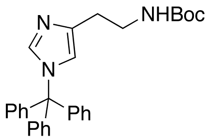 Nalpha-Boc-Nt-trityl Histamine - Chemical structure and product image