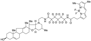 Bodipy Cyclopamine-d10 - Chemical structure and product image