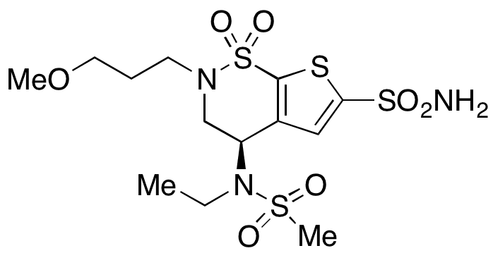 Brinzolamide Methanesulfonyl Amide - Chemical structure and product image