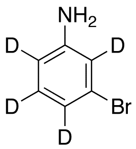3-Bromoaniline-d4 - Chemical structure and product image