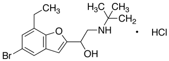 5-Bromobufuralol Hydrochloride - Chemical structure and product image
