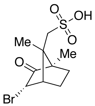 (+)-3-Bromo-8-camphorsulfonic Acid - Chemical structure and product image
