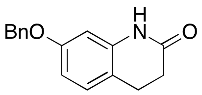 1-(4-Bromobutyl)-3,4-dihydro-7-hydroxy-2(1H)-quinolinone 7-Benzyl Ester - Chemical structure and product image
