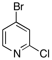 4-Bromo-2-chloro-pyridine - Chemical structure and product image