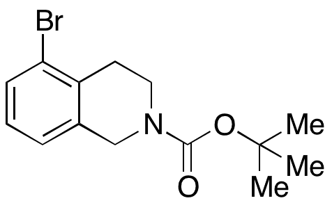 5-Bromo-3,4-dihydro-1H-isoquinoline-2-carboxylic Acid tert-Butyl Ester - Chemical structure and product image
