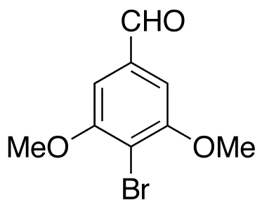4-Bromo-3,5-dimethoxybenzaldehyde - Chemical structure and product image