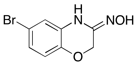 6-Bromo-N-hydroxy-2H-1,4-benzoxazin-3-amine - Chemical structure and product image