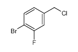 1-Bromo-4-(chloromethyl)-2-fluorobenzene - Chemical structure and product image
