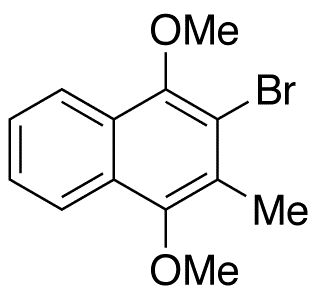 2-Bromo-1,4-dimethoxy-3-methyl-naphthalene - Chemical structure and product image