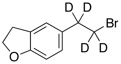 5-(2-Bromoethyl-d4)-2,3-dihydrobenzofuran - Chemical structure and product image