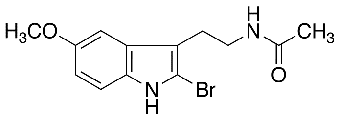 2-Bromo Melatonin - Chemical structure and product image