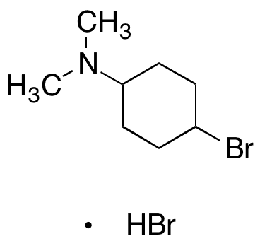 4-Bromo-N,N-dimethyl-cyclohexanamine Hydrobromide - Chemical structure and product image