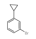 1-Bromo-3-cyclopropylbenzene - Chemical structure and product image