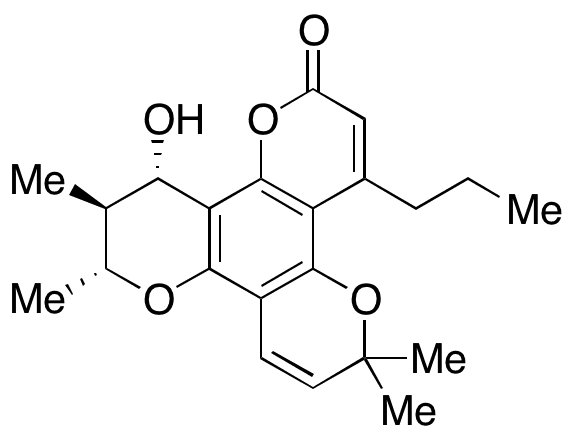 (+)-Calanolide A - Chemical structure and product image