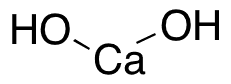 Calcium Hydroxide - Chemical structure and product image
