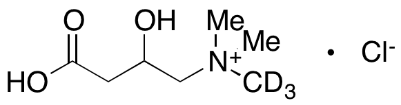 D,L-Carnitine-d3 Chloride - Chemical structure and product image