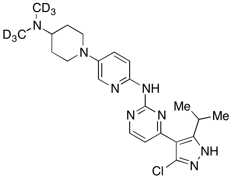 CDK 4/6 Inhibitor-D6 - Chemical structure and product image