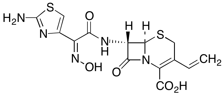 7(S)-Cefdinir - Chemical structure and product image