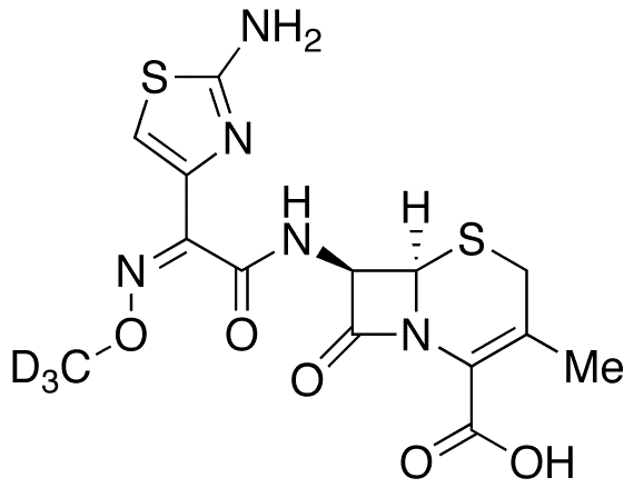Cefetamet-d3 - Chemical structure and product image