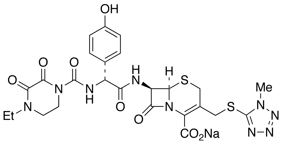 Cefoperazone Sodium Salt - Chemical structure and product image