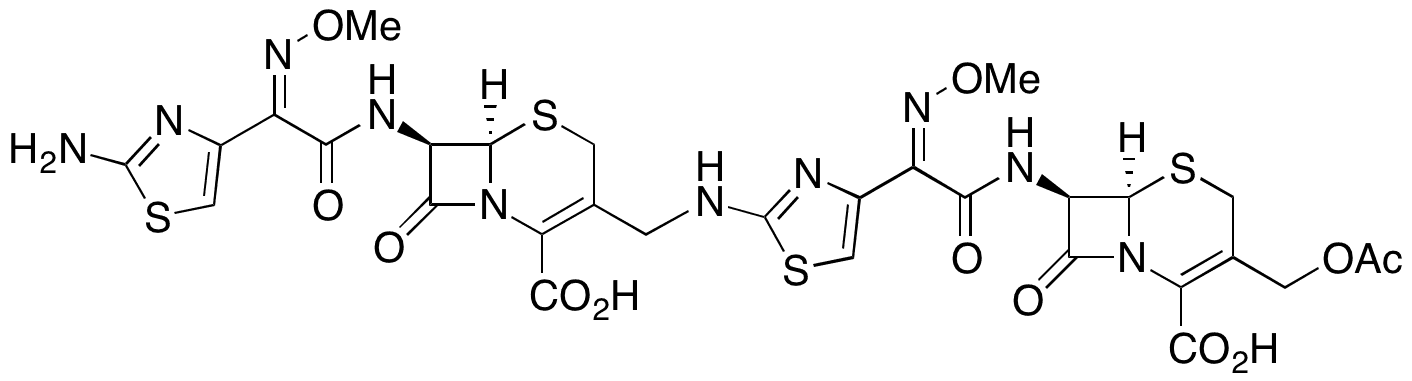 Cefotaxime Dimer - Chemical structure and product image