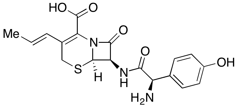 Cefprozil (E)-Isomer - Chemical structure and product image