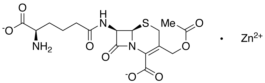 Cephalosporin C Zinc Salt - Chemical structure and product image