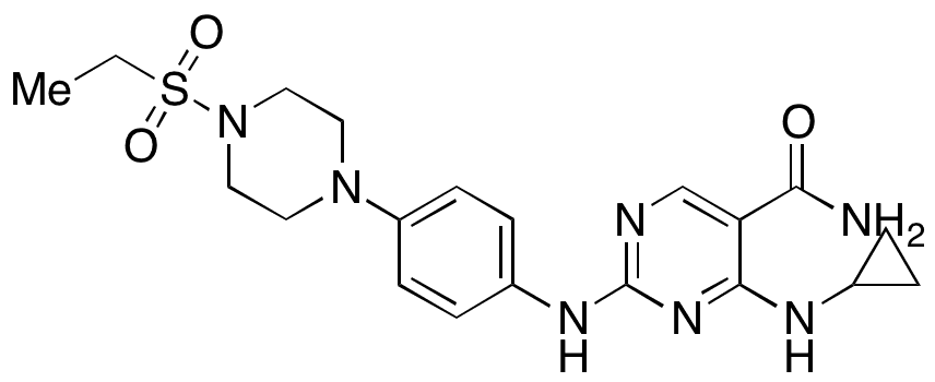 Cerdulatinib (PRT2070) - Chemical structure and product image