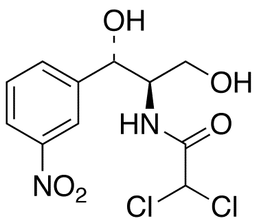 rac-erythro-meta-nitro-Chloramphenicol - Chemical structure and product image
