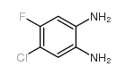 4-Chloro-5-fluorobenzene-1,2-diamine - Chemical structure and product image