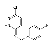 6-Chloro-(n)-(4-fluorobenzyl)pyridazin-3-amine - Chemical structure and product image