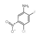 4-Chloro-2-fluoro-5-nitroaniline - Chemical structure and product image