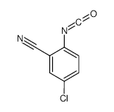 5-Chloro-2-isocyanatobenzonitrile - Chemical structure and product image