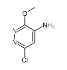 6-Chloro-3-methoxypyridazin-4-amine - Chemical structure and product image