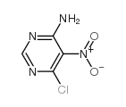 6-Chloro-5-nitropyrimidin-4-amine - Chemical structure and product image