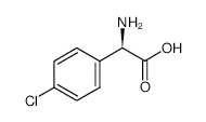 (R)-4-Chlorophenylglycine - Chemical structure and product image