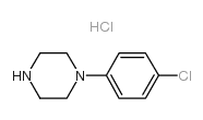 1-(4-Chlorophenyl)piperazine Hydrochloride - Chemical structure and product image