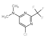 (6-Chloro-2-trifluoromethylpyrimidin-4-yl)dimethyl-amine - Chemical structure and product image