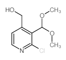 (2-Chloro-3-(dimethoxymethyl)pyridin-4-yl)methanol - Chemical structure and product image
