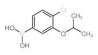 4-Chloro-3-isopropoxyphenylboronic acid - Chemical structure and product image