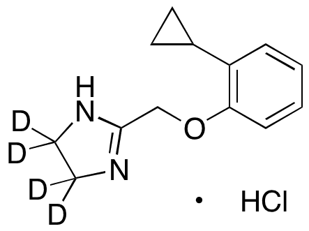 Cirazoline-d4 Hydrochloride - Chemical structure and product image