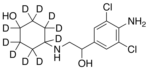 Clencyclohexerol-d10 - Chemical structure and product image