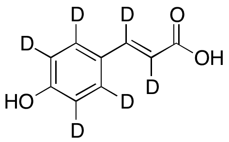 trans-p-Coumaric-d6 Acid - Chemical structure and product image