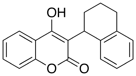 Coumatetralyl - Chemical structure and product image