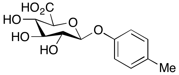 p-Cresol Glucuronide - Chemical structure and product image