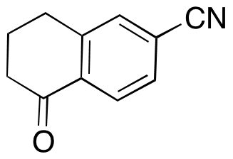 6-Cyano-1-tetralone - Chemical structure and product image