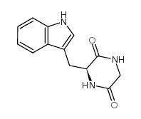 Cyclo(-Gly-Trp) - Chemical structure and product image