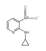 N-Cyclopropyl-3-nitropyridin-2-amine - Chemical structure and product image